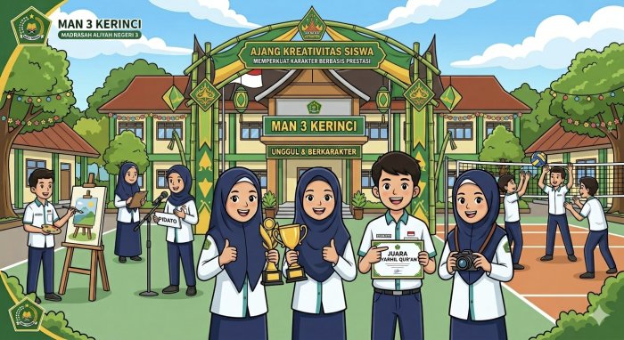 MAN 3 Kerinci Gelar Ajang Kreativitas Siswa Berbasis Prestasi MAN 3 Kerinci Gelar Ajang Kreativitas Siswa Berbasis Prestasi