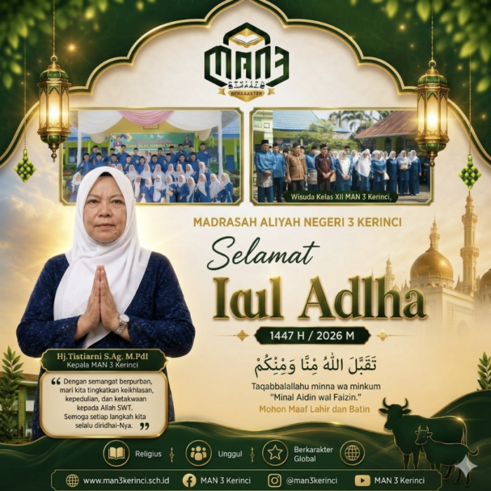 MAN 3 Kerinci Rayakan Idul Adha dengan Semangat Kepedulian MAN 3 Kerinci Rayakan Idul Adha dengan Semangat Kepedulian