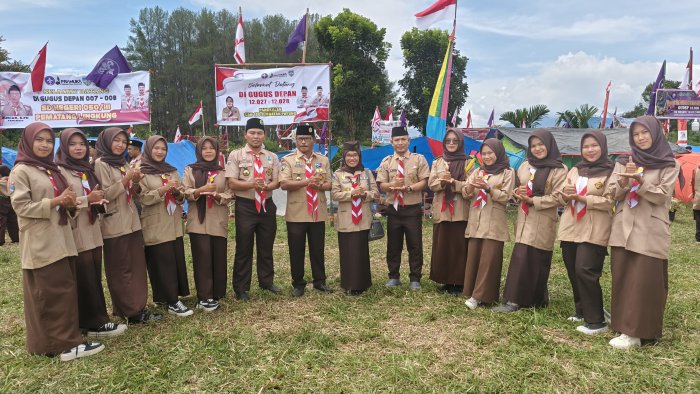 MAN 3 Kerinci Ikuti Jambore Ranting Wilayah IV Kabupaten Kerinci 2025 dengan Semangat Kepramukaan