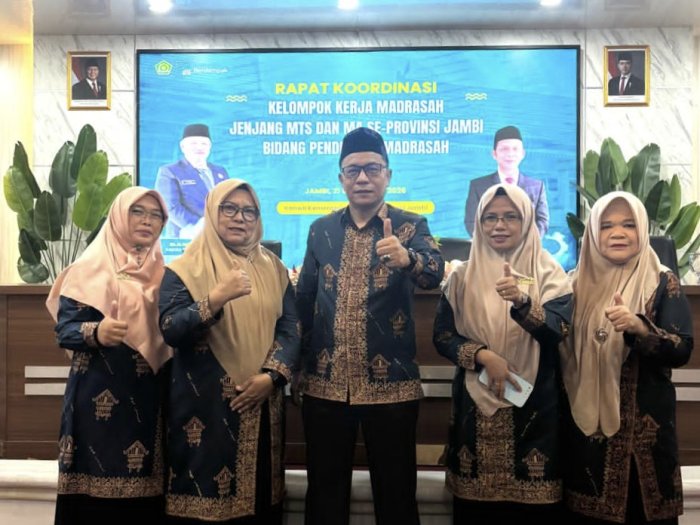 Kepala MAN 3 Kerinci Ikuti Rakor KKM Madrasah se-Jambi
