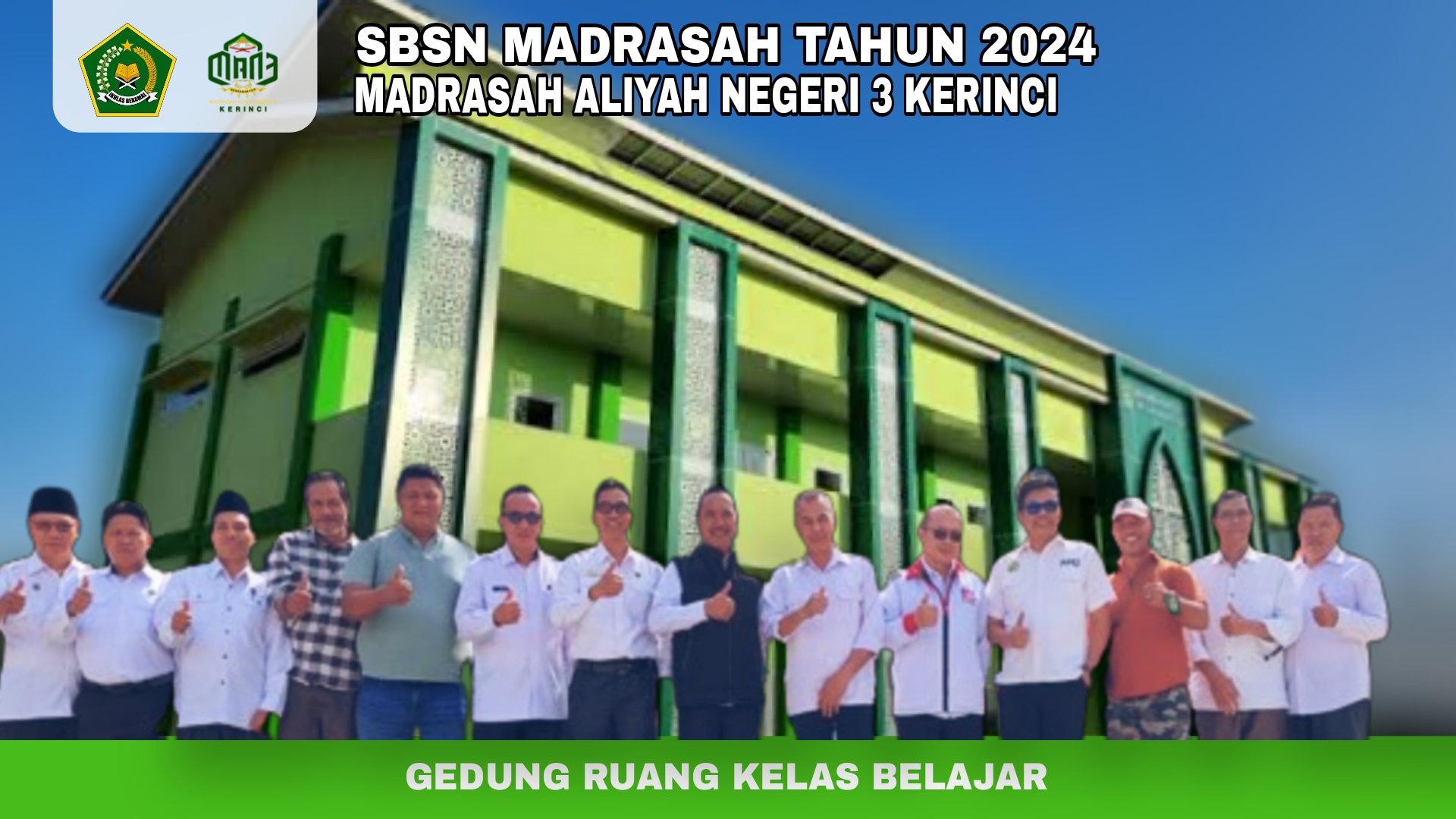 survei lokasi pembangunan Gedung SBSN MAN 3 Kerinci