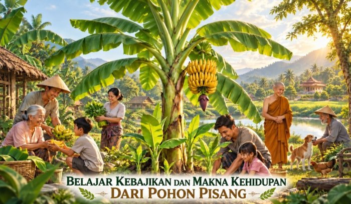Belajar Nilai Kehidupan dari Pohon Pisang Belajar Nilai Kehidupan dari Pohon Pisang