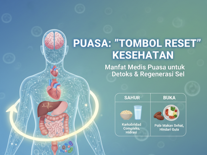 Puasa Berperan Penting dalam Detoksifikasi dan Regenerasi Tubuh