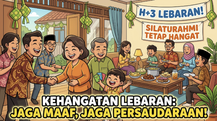 Tradisi Silaturahmi Lebaran Tetap Hangat di Tengah Modernitas