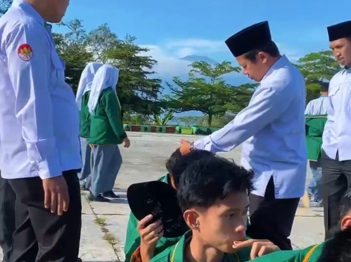 Tegakkan Kedisiplinan, MAN 3 Kerinci Gelar Razia