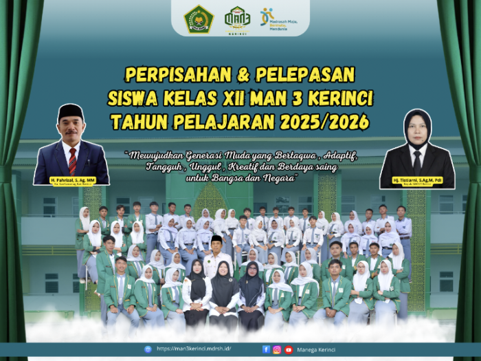 MAN 3 Kerinci Siapkan Acara Perpisahan Siswa Kelas XII