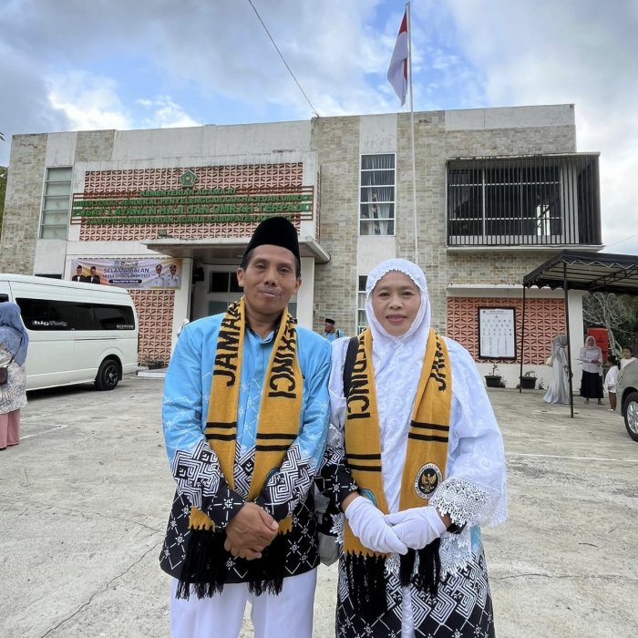 Waka Humas MAN 3 Kerinci Abdul Aziz Berangkat Haji