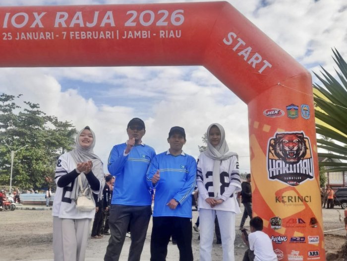 Siswa dan Guru MAN 3 Kerinci Meriahkan Event IOF di Danau Kerinci