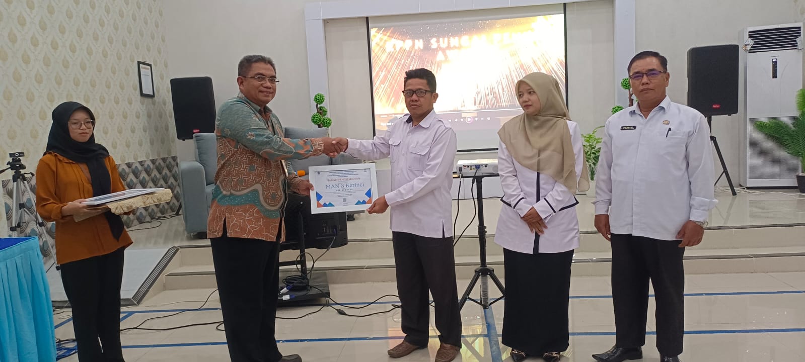 MAN 3 KERINCI Kembali Raih prestasi Terbaik 3 IKPA Pagu kecil