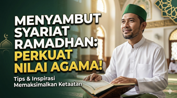 Ramadhan Momentum Memperkuat Taqwa dan Nilai Sosial