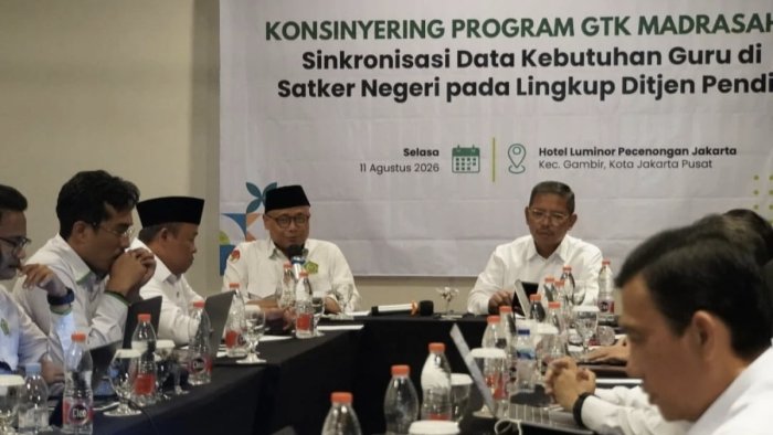 Kemenag Sinkronkan Data Guru Madrasah untuk Perkuat Perencanaan