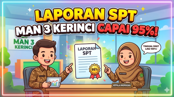 Pelaporan SPT Tahunan MAN 3 Kerinci Capai 95 Persen
