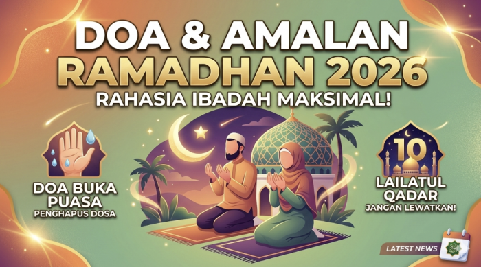 Doa-Doa Utama yang Dianjurkan Selama Ramadhan 2026