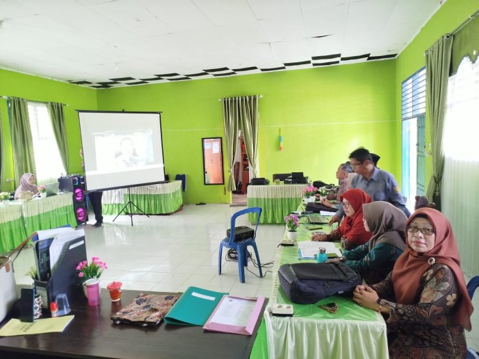 Komitmen Wujudkan Inovasi Layanan, MAN 3 Kerinci Ikuti Zoom Pegawai Inovasi Perubahan Kemenag Kerinci