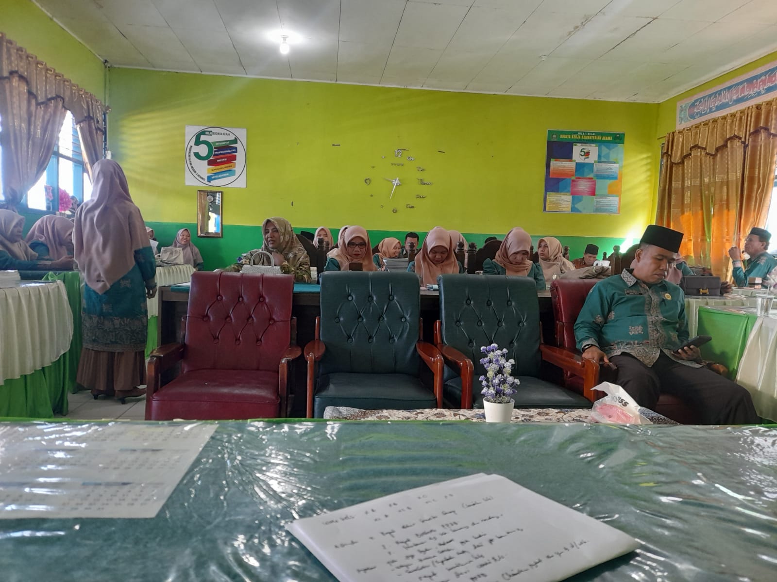 MAN 3 Kerinci Gelar Rapat Kenaikan Kelas, Evaluasi Hasil Belajar Siswa