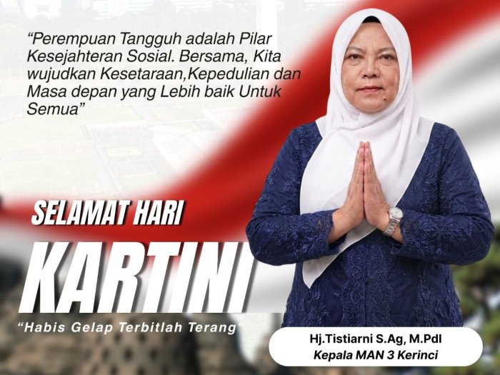 Selamat Memperingati Hari Kartini 2026