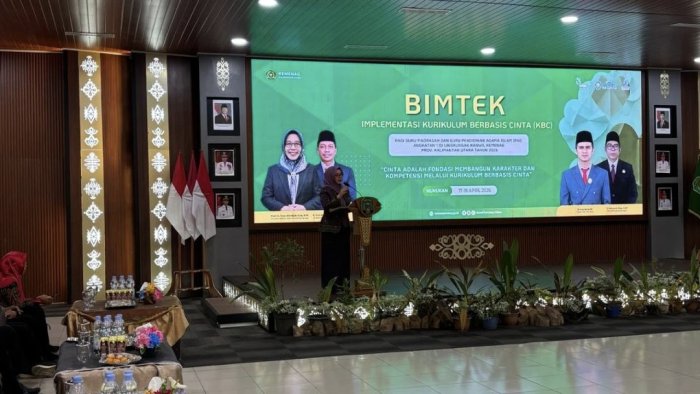 Kemenag Perkuat Kurikulum Berbasis Cinta di Madrasah