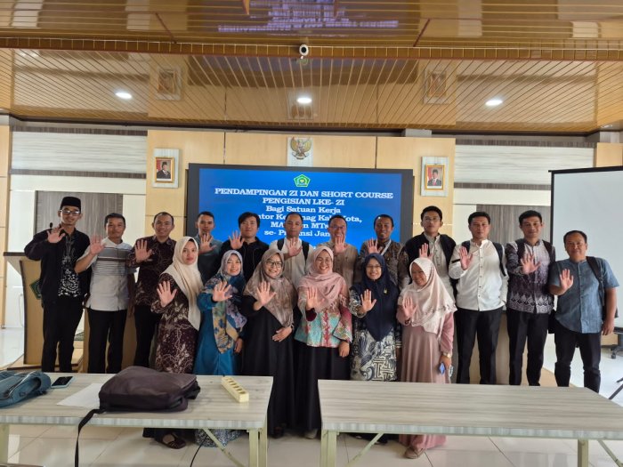 Kepala MAN 3 Kerinci Ikuti Bimtek Zona Integritas di Kemenag Kerinci