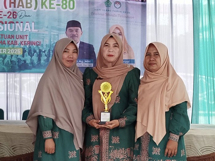 Guru MAN 3 Kerinci Raih Juara 2 Lomba Cerdas Cermat dalam Rangka HAB Ke 80 Kemenag Kerinci