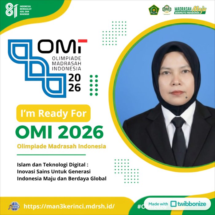 MAN 3 Kerinci Siap Sukseskan OMI 2026 MAN 3 Kerinci Siap Sukseskan OMI 2026