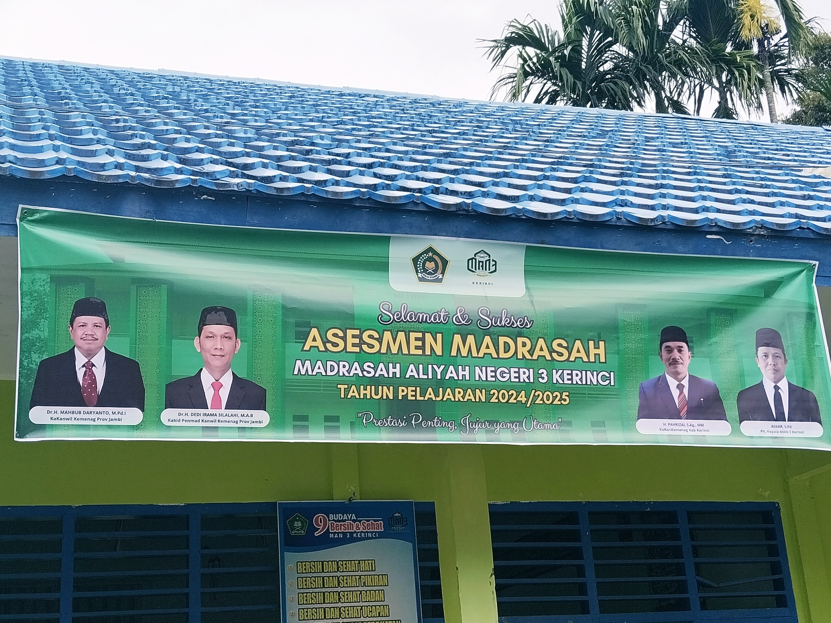 Suksesnya Hari Pertama Asesmen Madrasah di MAN 3 Kerinci