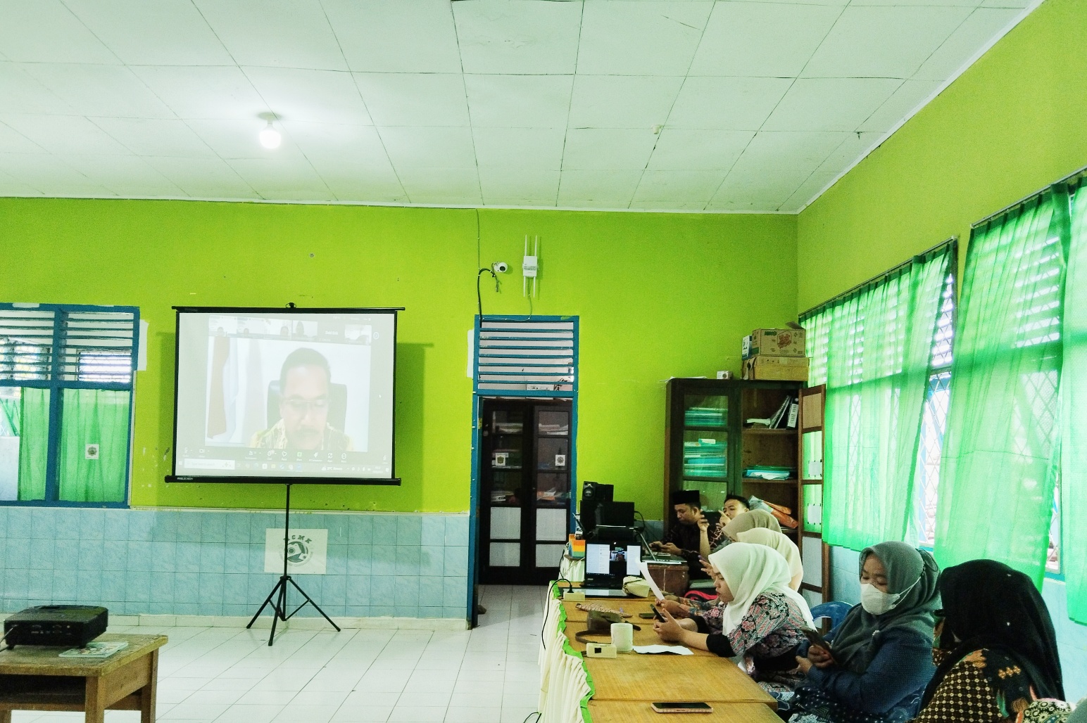 MAN 3 Kerinci Ikuti Zoom Meeting Zona Integritas Kemenag Kerinci