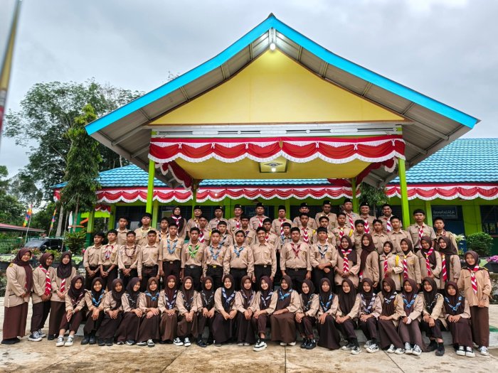 Pembukaan Penerimaan Tamu Ambalan PTA MAN 3 Kerinci Resmi Dibuka Sekretaris Umum Kwarcab Kerinci