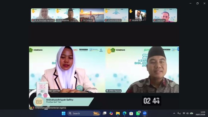 Perpustakaan Kementerian Agama Luncurkan Kemenag Bibliobattle 2026 untuk Perkuat Literasi Budaya