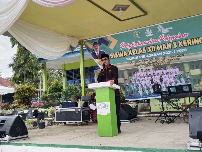 Kemenag Kerinci Hadiri Perpisahan Siswa MAN 3 Kerinci