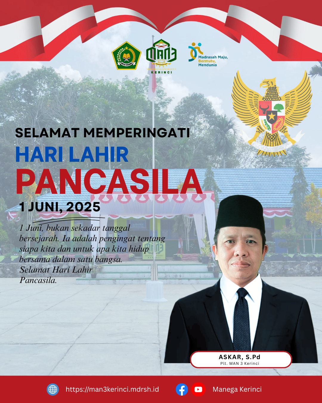 Selamat Hari Lahir Pancasila