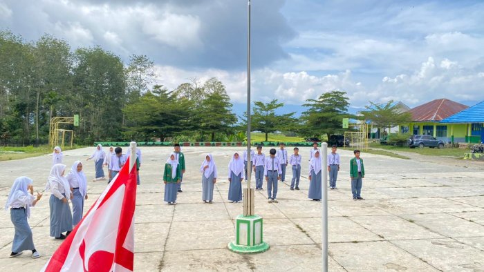 Pelantikan Pramuka Penegak Bantara MAN 3 Kerinci Berlangsung Khidmat