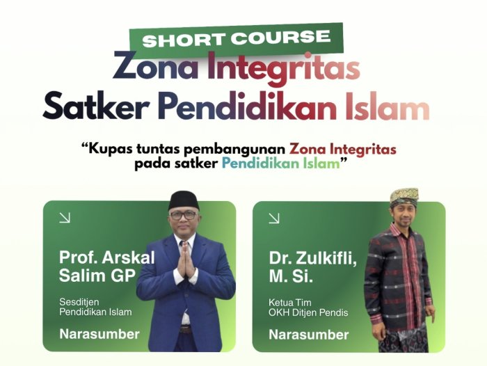 ASN MAN 3 Kerinci Ikuti Short Course Zona Integritas