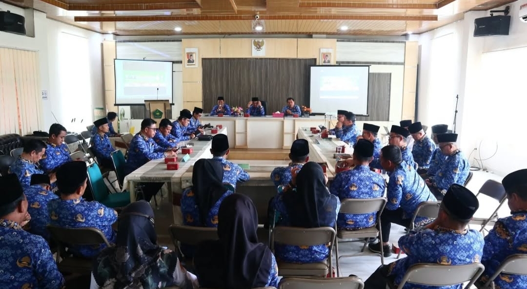 Kepala MAN 3 Kerinci Hadiri Rapat Zona Integritas di Kantor Kementerian Agama Kabupaten Kerinci