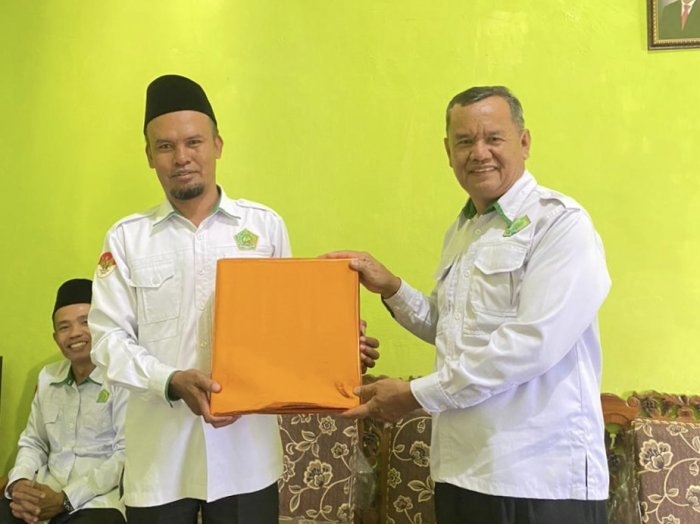 Kepala TU MAN 3 Kerinci Pimpin Sosialisasi PMBM ke Sekolah