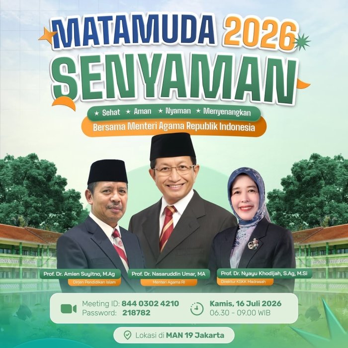 MAN 3 Kerinci Dukung MATAMUDA 2026 Wujudkan Madrasah Senyaman Mungkin MAN 3 Kerinci Dukung MATAMUDA 2026 Wujudkan Madrasah Senyaman Mungkin