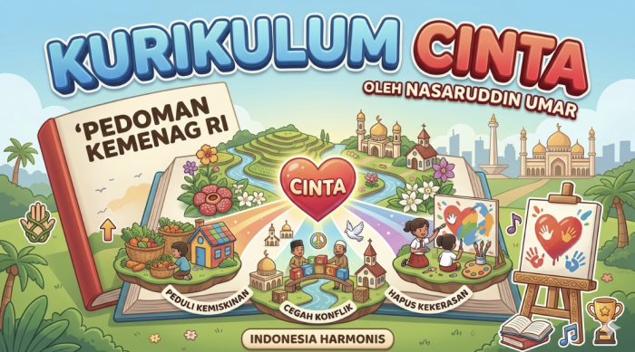 Kurikulum Cinta Menag Nasaruddin Umar Picu Diskusi Publik