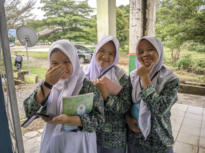 Siswa MAN 3 Kerinci Rayakan Berakhirnya Ujian Semester Genap