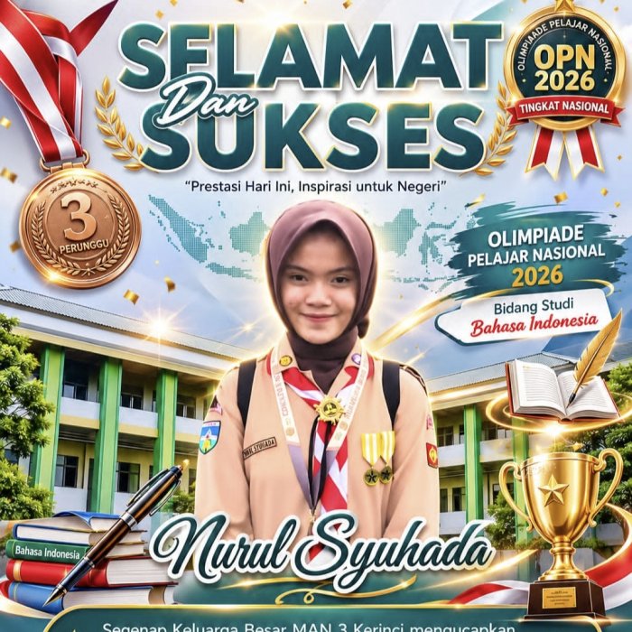 Nurul Syuhada Raih Medali Perunggu OPN 2026 Nasional Nurul Syuhada Raih Medali Perunggu OPN 2026 Nasional
