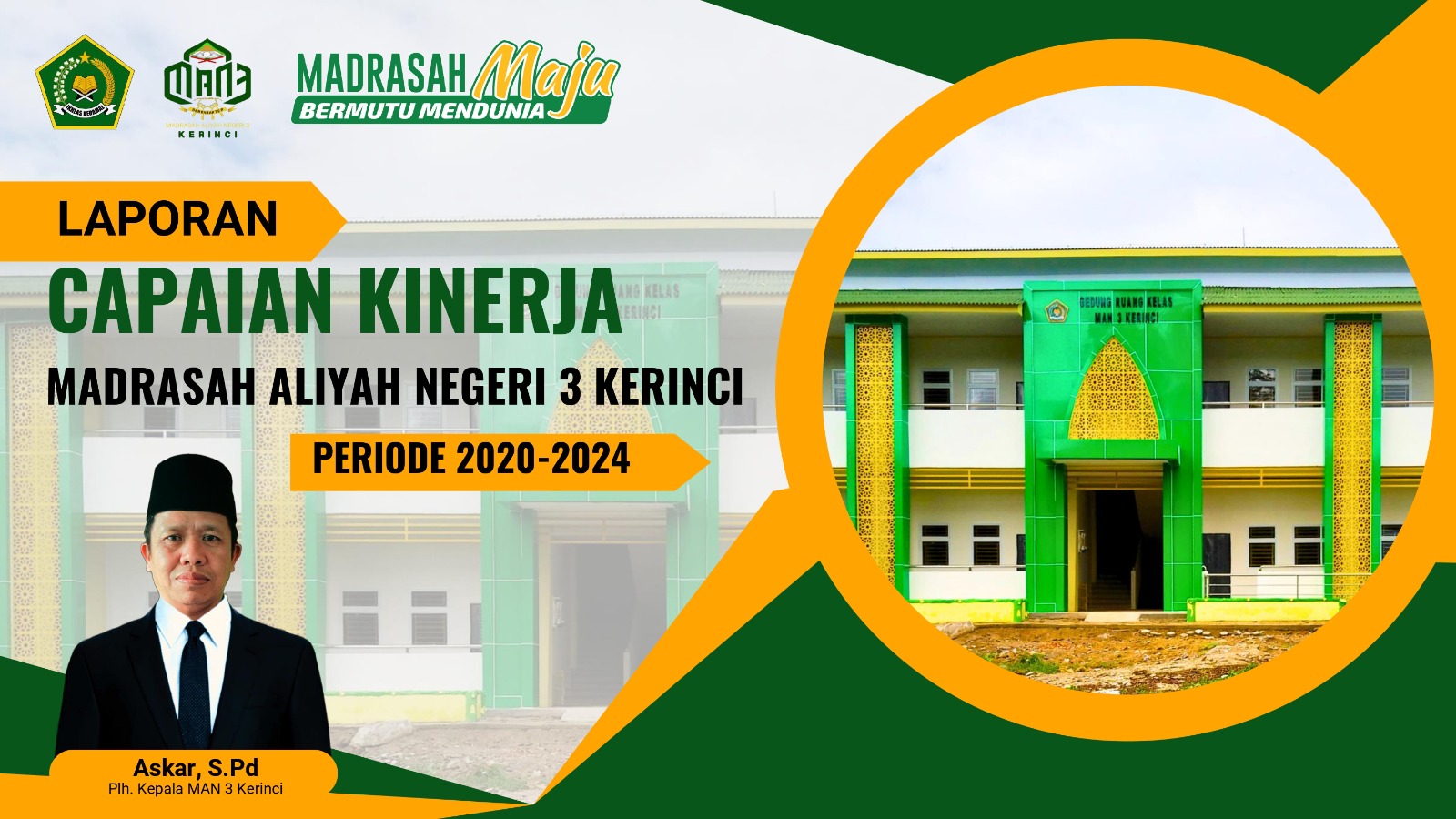 Capaian Kinerja MAN 3 Kerinci Meningkat Signifikan Periode 2020-2024