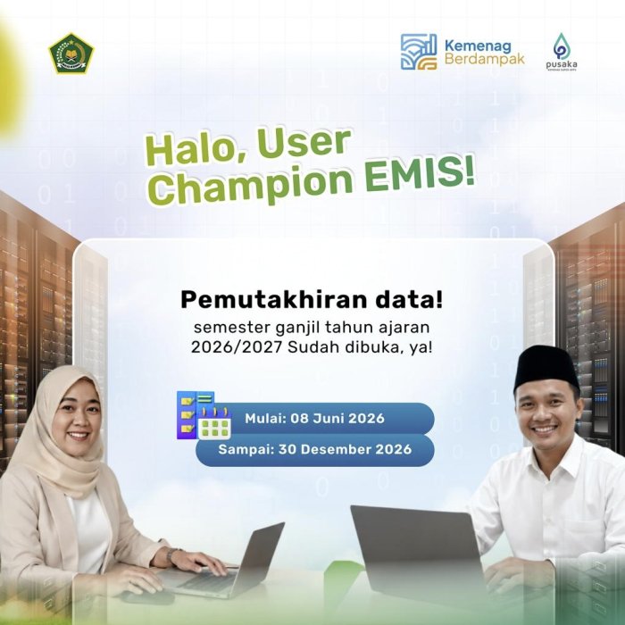 MAN 3 Kerinci Siap Perbarui Data EMIS Semester Ganjil MAN 3 Kerinci Siap Perbarui Data EMIS Semester Ganjil