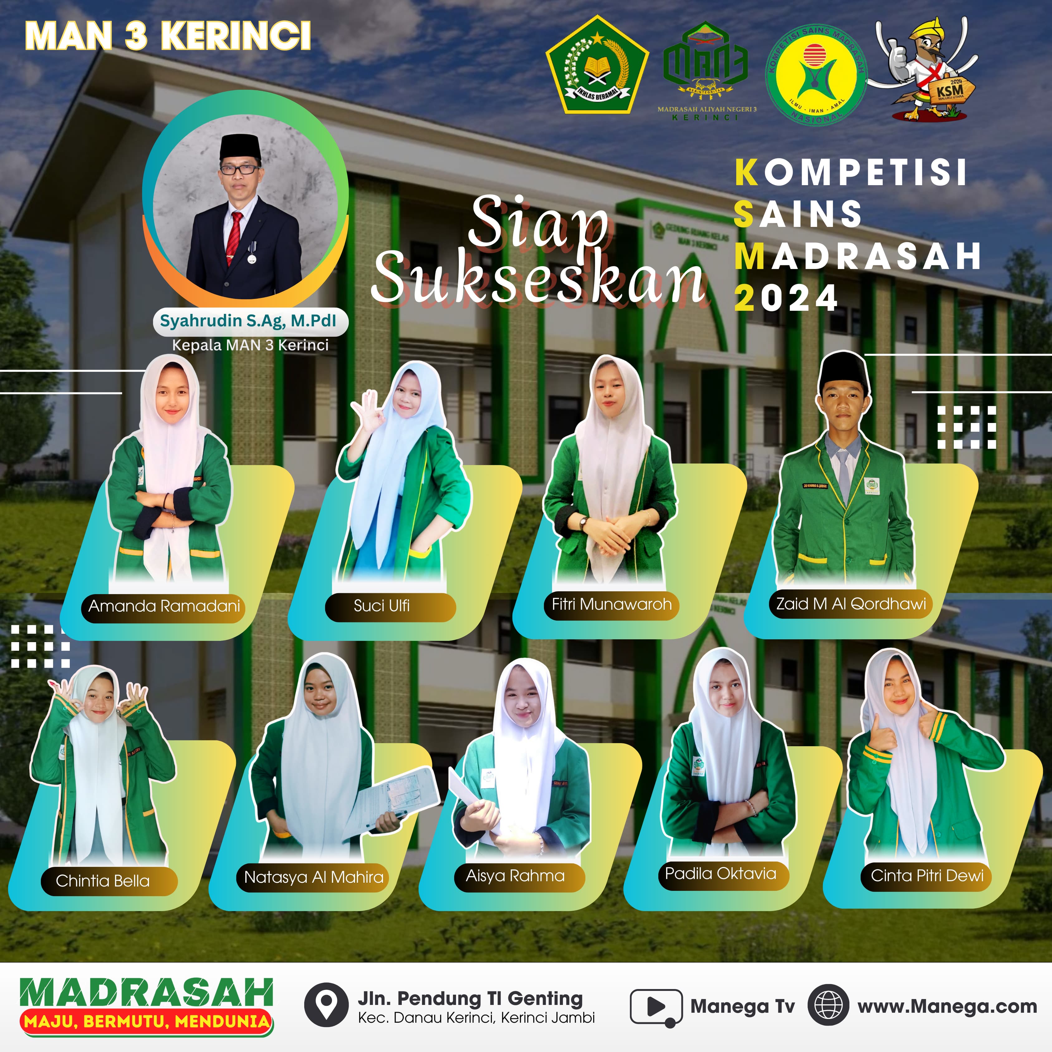 Persiapan yang Matang, MAN 3 Kerinci Mengikuti Simulasi KSM  Tahun 2024 tingkat Kabupaten Kerinci