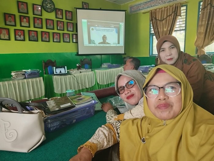 MAN 3 Kerinci Ikuti Rakor Evaluasi Kinerja Triwulan I