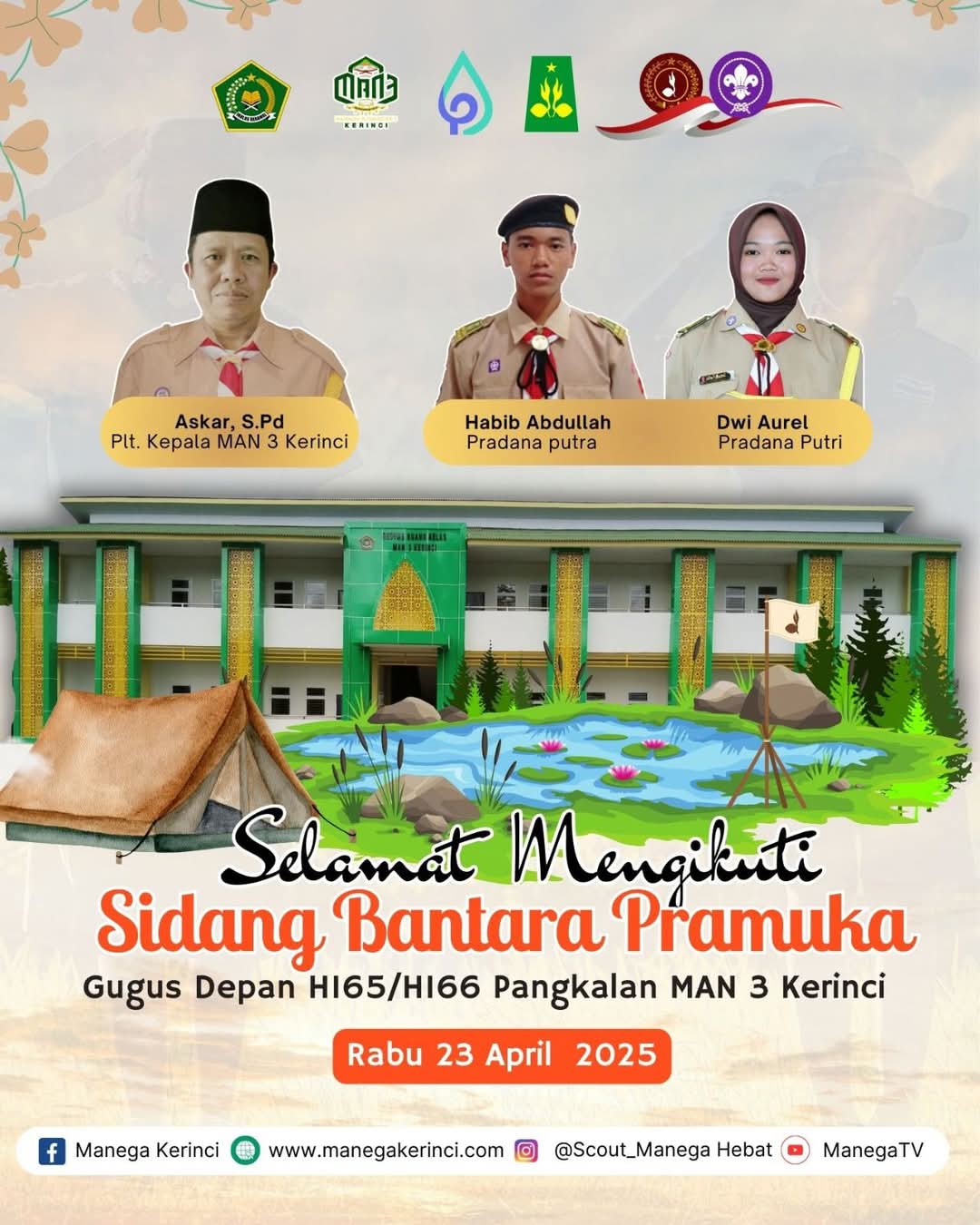 19 Siswa/i MAN 3 Kerinci Berhasil Lulus Sidang Bantara Tahun 2025